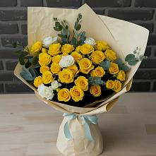 Букет цветов из:  Розы в Перевицкий Торжок