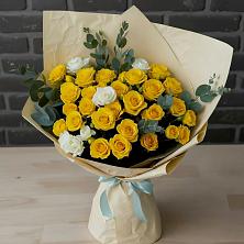 Букет цветов из:  Розы в Перевицкий Торжок