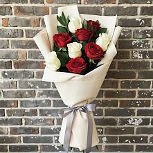 Букет цветов из:  Розы в Перевицкий Торжок
