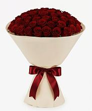 Букет 101 Бордовая роза Блэк Бакарра в Перевицкий Торжок