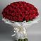 Букет 101 Красная роза Блэк Мэджик в Перевицкий Торжок