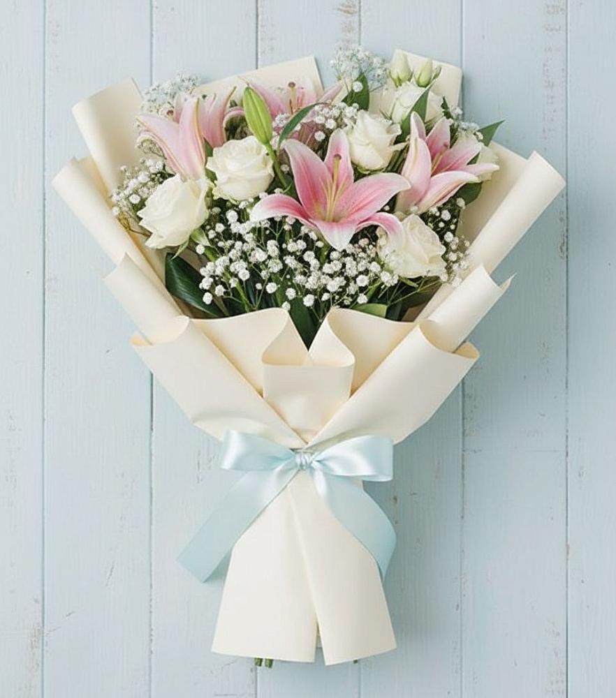 Букет цветов из: Лилии в Перевицкий Торжок