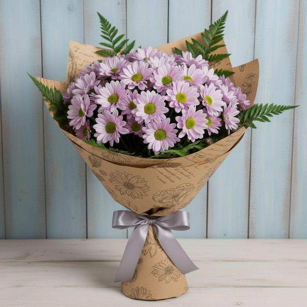 Букет цветов из: Хризантемы в Перевицкий Торжок