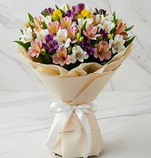 Букет цветов из:  Альстромерии в Перевицкий Торжок