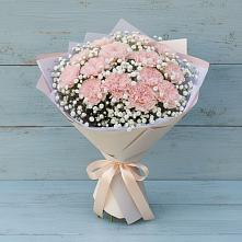 Букет цветов из:  Гвоздики в Перевицкий Торжок
