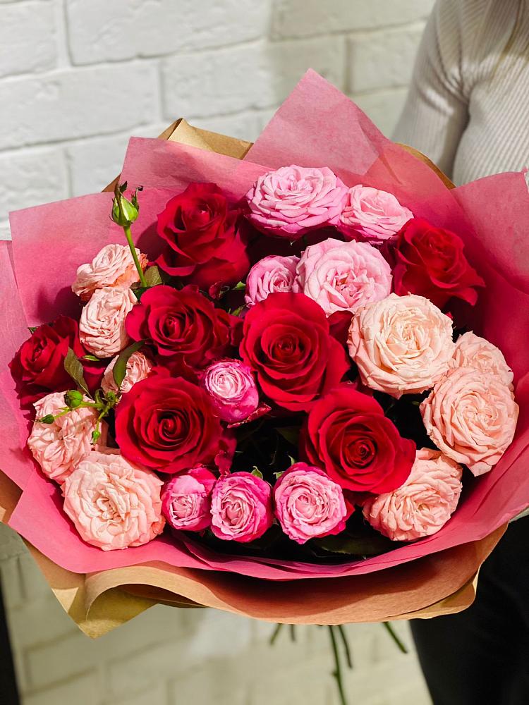 Букет цветов из: Розы в Перевицкий Торжок