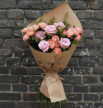 Букет цветов из:  Розы в Перевицкий Торжок
