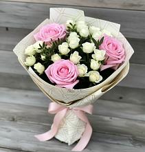 Букет цветов из:  Розы в Перевицкий Торжок