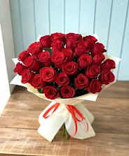 Букет 29 Красных роз в Перевицкий Торжок