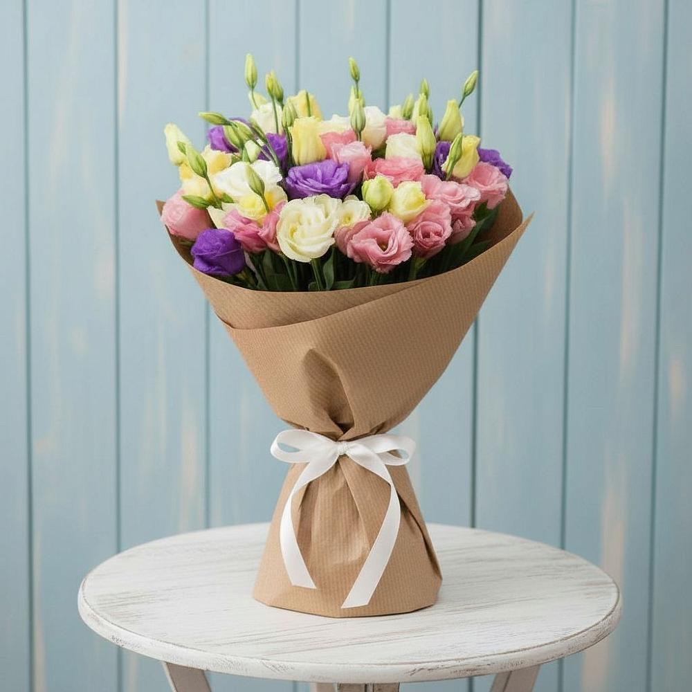 Букет цветов из: Лизиантусы в Перевицкий Торжок