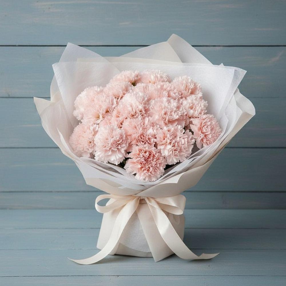 Букет цветов из: Гвоздики в Перевицкий Торжок