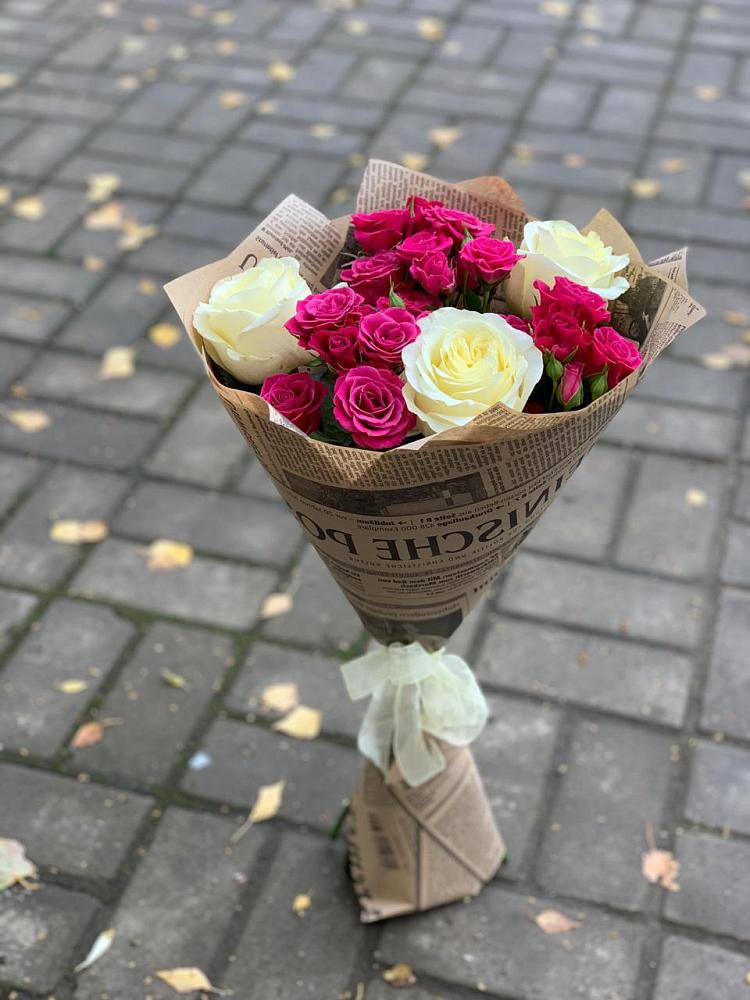 Букет цветов из: Розы в Перевицкий Торжок