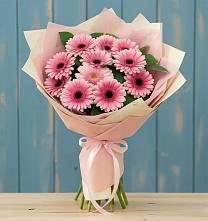 Букет цветов из:  Герберы #REPLACE_PRED# Перевицкий Торжок