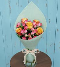 Букет цветов из:  Розы в Перевицкий Торжок