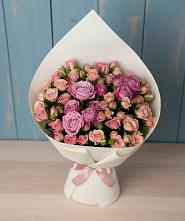 Букет цветов из:  Розы в Перевицкий Торжок