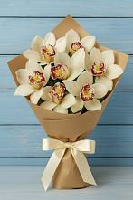 Букет цветов из:  Орхидеи и Розы в Перевицкий Торжок