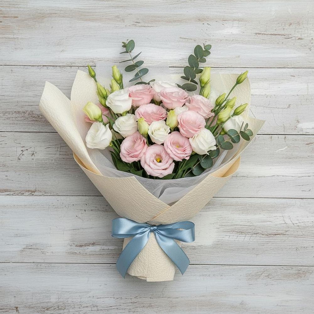 Букет цветов из: Лизиантусы в Перевицкий Торжок